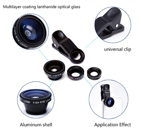 Universal Lomo Clip Lens เลนส์ติดมือถือที่สามารถใช้หนีบติดหน้าเลนส์ได้กับโทรศัพท์ทุกรุ่น