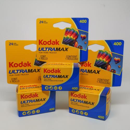 ฟิล์มสี Kodak Ultramax 400 (24 รูป) - รวม Gadget หูฟังบลูทูธ พาวเวอร์