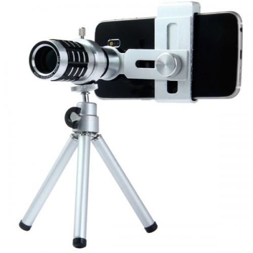 เลนส์ 12x telescope zoom lens มีขาตั้งกล้องที่สามารถปรับระดับได้ง่าย
