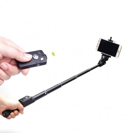 ไม้เซลฟี่ Monopod Yunteng & Bluetooth Shutter (ความยาว 33-125cm) รุ่น YT-2288 ของแท้
