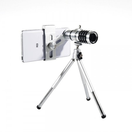 เลนส์เสริมมือถือ 12x Telescope Zoom Lens ของแท้