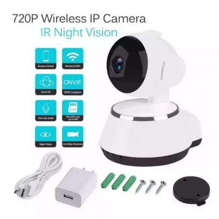 CCTV Camera กล้องวงจรปิด Wifi 360 องศา FullHD ดูผ่านมือถือได้ทุกที่ พร้อมใบรับประกัน 1 ปี