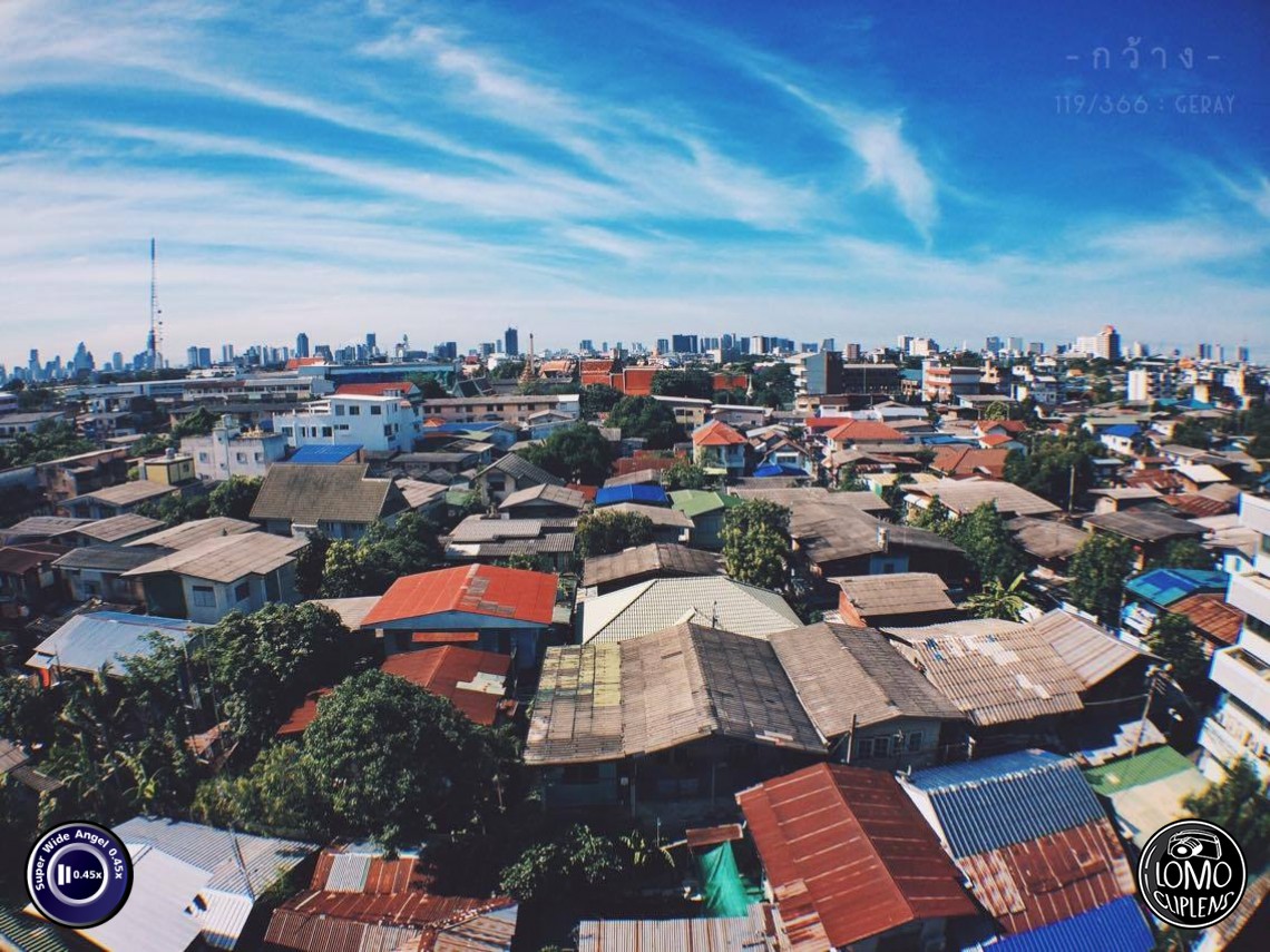 กว้าง 119/366  ประเภทเลนส์ Super Wide Angle 0.45x  อุปกรณ์ที่ใช้ถ่ายรูป Apple >> iPhone 5s  รีวิวโดย Cherry Geray