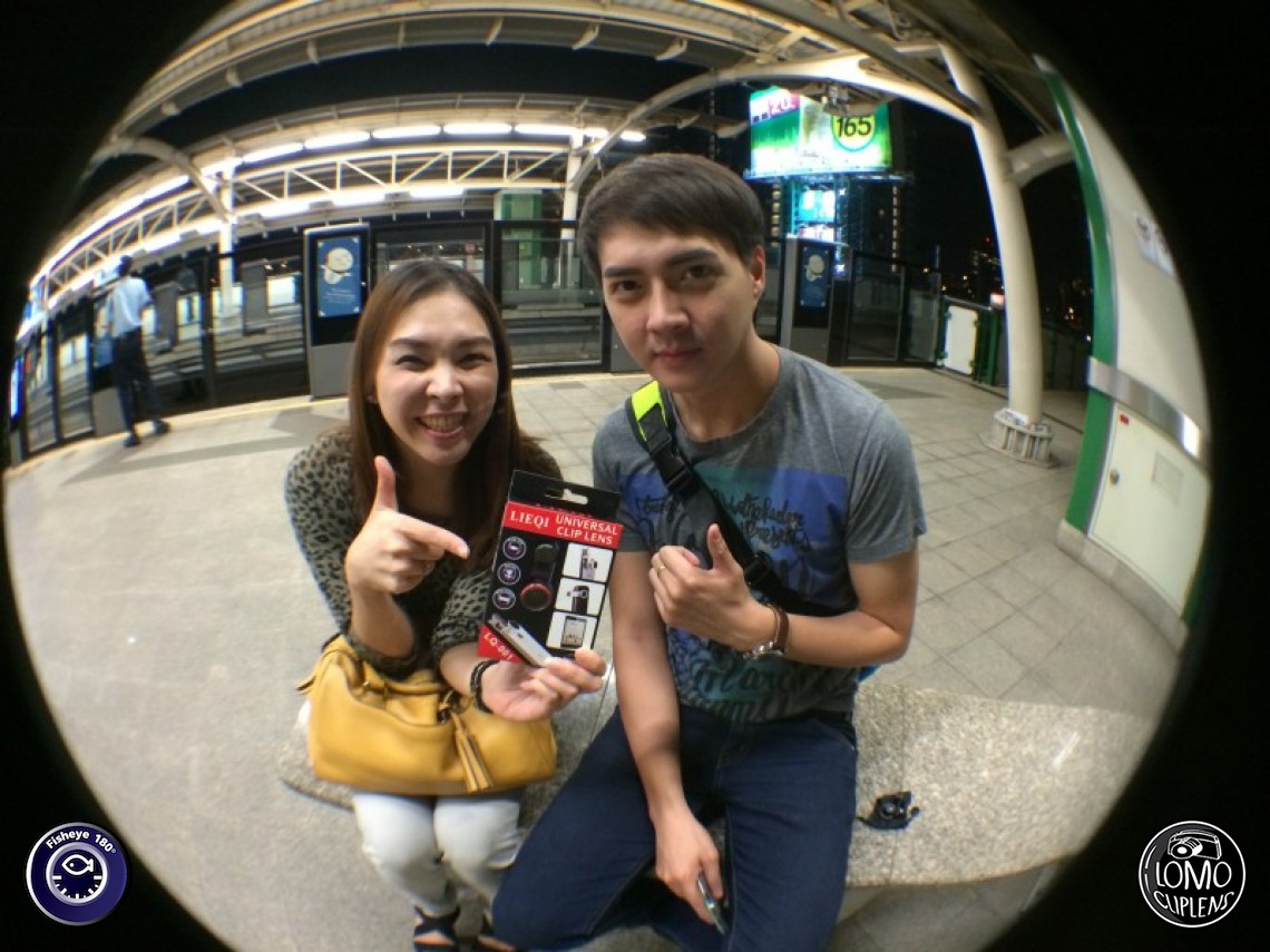 นัดรับสินค้าก็ได้นะจ้า เสริฟถึงที่จ้า  ประเภทเลนส์ Fisheye 180°