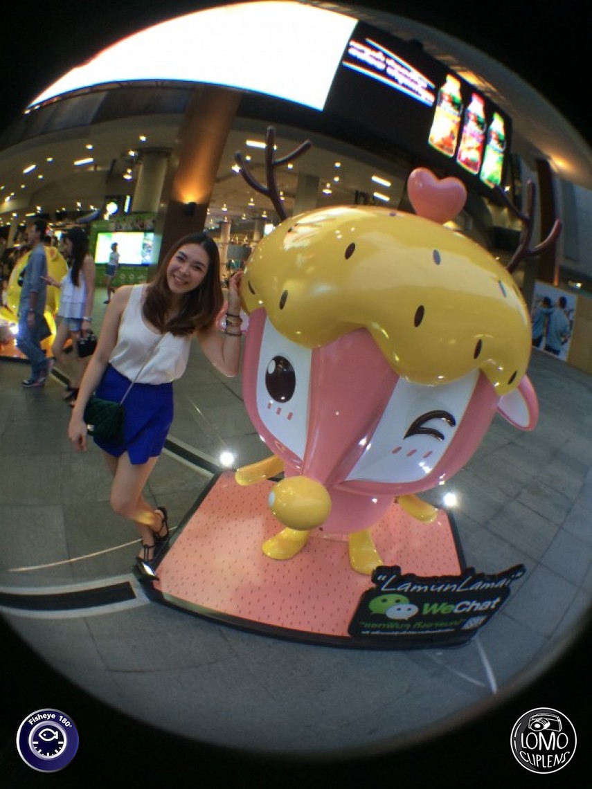 ฟรุ้งฟริ้งวันว่าง  ประเภทเลนส์ Fisheye 180°