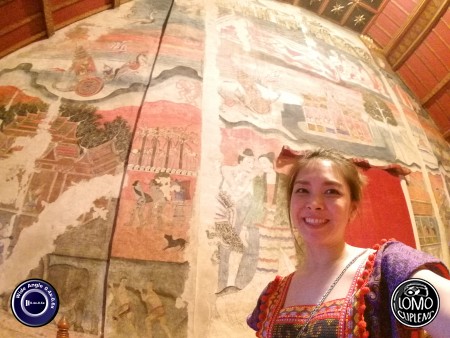 วัดภูมินทร์ จ.น่าน จิตรกรรมฝาผนังแบบโบราณ งดงามมาก  ประเภทเลนส์ Wide Angle 0.4x - 0.6x  อุปกรณ์ที่ใช้ถ่ายรูป Huawei >> Mate 9  รีวิวโดย Minnie