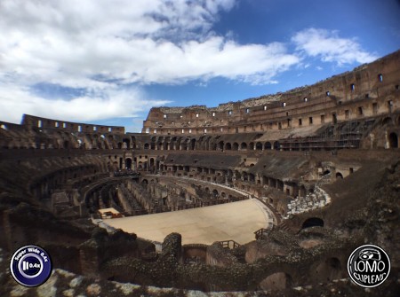 Colosseum, Italy 2016 ขอบคุณรีวิวสวยๆจากอิตาลี photo by Irinlada  ประเภทเลนส์ Super Wide 0.4x  อุปกรณ์ที่ใช้ถ่ายรูป Apple >> iPhone 6