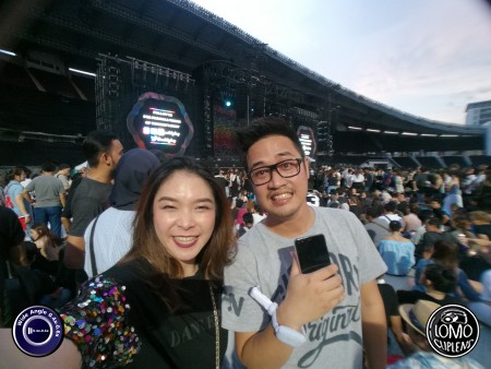 Coldplay Live in Bangkok  ประเภทเลนส์ Wide Angle 0.4x - 0.6x  อุปกรณ์ที่ใช้ถ่ายรูป Huawei >> Mate 9  รีวิวโดย Minnie