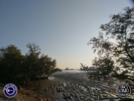 บรรยากาศยามเย็นที่บางปู  ประเภทเลนส์ Wide Angle 0.6x HD  อุปกรณ์ที่ใช้ถ่ายรูป Huawei >> P10  รีวิวโดย SetUp