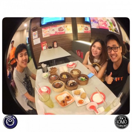 มื้อดึกแบบฟินๆ  ประเภทเลนส์ Fisheye 180°