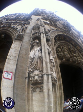กรองด์ ปลาซ Grand Place @ Brussels Belgium ทางไปดูเด็กฉี่ By Ammie  ประเภทเลนส์ Fisheye 180°