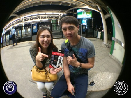 นัดรับสินค้าก็ได้นะจ้า เสริฟถึงที่จ้า  ประเภทเลนส์ Fisheye 180°