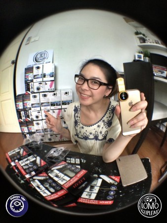 QC ของก่อนส่งทุกชิ้นคร่ะ  ประเภทเลนส์ Fisheye 180°