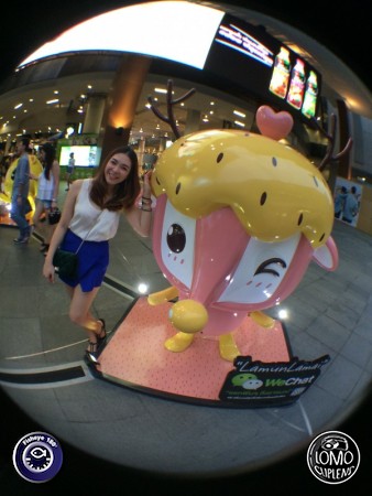 ฟรุ้งฟริ้งวันว่าง  ประเภทเลนส์ Fisheye 180°