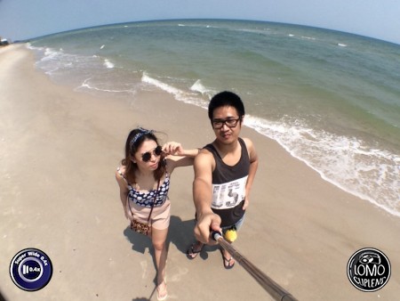 ใช้กับไม้เซลฟี่ยิ่งกว้างสุดๆ  ประเภทเลนส์ Super Wide 0.4x